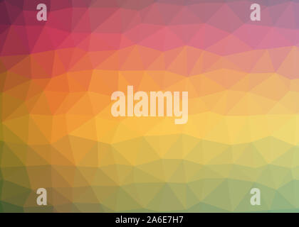 Résumé fond trianglify thème triangles colorés belle illustration papier peint design pattern simple polygone poly-texture faible bords du graphique Banque D'Images