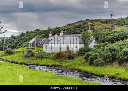 Dhuirinish cottage, Ecosse Banque D'Images