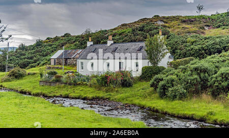 Dhuirinish cottage, Ecosse Banque D'Images