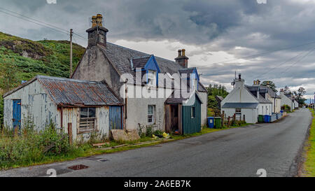 Dhuirinish et de la rue Main, Ecosse Banque D'Images