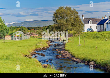 L'Allt Dhuirinish vues, Ecosse Banque D'Images