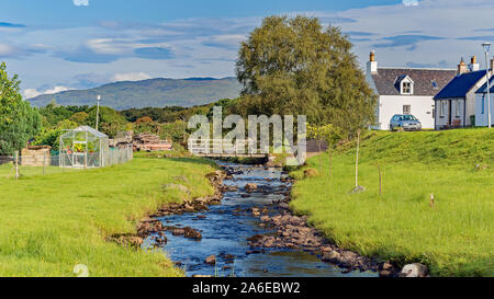 L'Allt Dhuirinish vues, Ecosse Banque D'Images