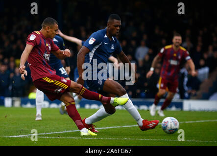 SOUTHEND UNITED KINGDOM. Le 26 octobre de l'Ipswich Town Kayden Jackson scores au cours anglais Sky Bet une ligue entre Southend United et à Ipswich Town Hall, stade racines Southend, l'Angleterre le 26 octobre 2019 : Crédit photo Action Sport/Alamy Live News Banque D'Images