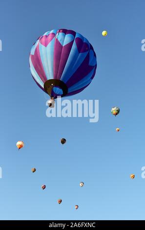 Festival de ballons des Adirondack Glenn Falls, New York State, USA Banque D'Images