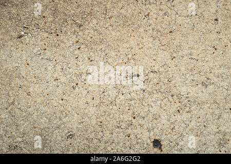 Macro extrême, texture de la brique blanche avec surface rugueuse. Vue d'en haut Banque D'Images