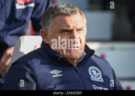 26 octobre 2019, Deepdale, Preston, England ; Sky Bet Championship, Preston North End v Blackburn Rovers : Crédit : Richard Long/News Images Banque D'Images