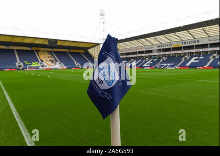 26 octobre 2019, Deepdale, Preston, England ; Sky Bet Championship, Preston North End v Blackburn Rovers : une vue générale de Deeodale, lieu de jeu d'aujourd'hui. Crédit : Richard Long/News Images Banque D'Images