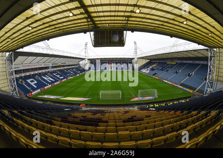 26 octobre 2019, Deepdale, Preston, England ; Sky Bet Championship, Preston North End v Blackburn Rovers : une vue générale de Deeodale, lieu de jeu d'aujourd'hui. Crédit : Richard Long/News Images Banque D'Images