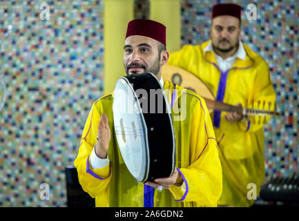 Les marocains à bande Music Festival à Dubaï Banque D'Images