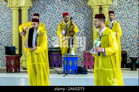 Les marocains à bande Music Festival à Dubaï Banque D'Images