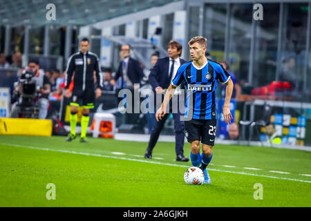 Milano, Italie. 26Th Oct, 2019. nicolo barella (internazionale fc)durant les vs Parma, Serie A soccer italien Championnat Hommes à Milan, Italie, 26 octobre 2019 - LPS/Fabrizio x-man Crédit : Fabrizio Carabelli/fil LPS/ZUMA/Alamy Live News Banque D'Images