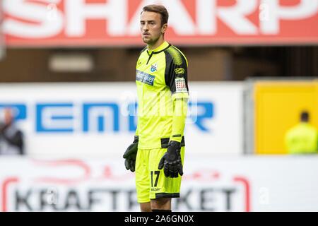 Paderborn, Allemagne. 09Th Mar, 2018. firo : 26.10.2019, football, 1.Bundesliga, la saison 2019/2020, SC Paderborn - Duesseldorf Duesseldorf Zingerle Léopold (SC Paderborn) action unique dans le monde de l'utilisation | Credit : dpa/Alamy Live News Banque D'Images