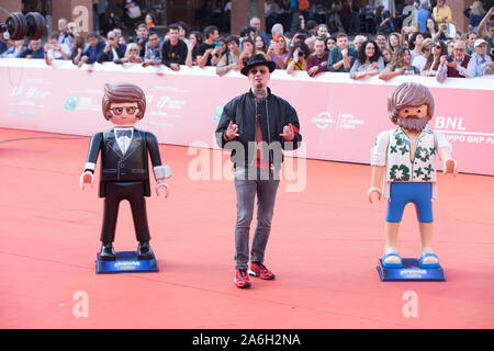 Roma, Italie. 26Th Oct, 2019. J-Ax tapis rouge pour le film 'Playmobil le film', le dixième jour de la 14e édition du Festival du Film de Rome, le 26 octobre 2019 (photo de Matteo Nardone/Pacific Press) Credit : Pacific Press Agency/Alamy Live News Banque D'Images