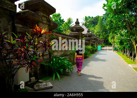 Temple Tirta Empul - Bali - Indonésie Banque D'Images