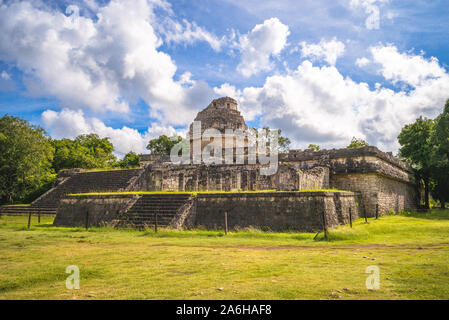 El Caracol observatory temple, Chichen Itza, Mexique Banque D'Images