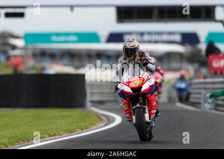 Victoria, Australie. 27 Oct, 2019. Moto GP d'Australie, de qualification ; le nombre 43 Pramac Racing rider Jack Miller lors des qualifications - usage éditorial : Action Crédit Plus Sport Images/Alamy Live News Banque D'Images