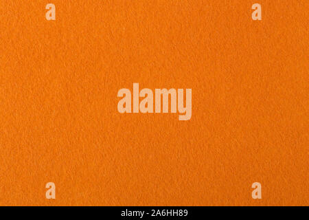 La texture de feutre orange. La texture de haute qualité en très haute résolution. Banque D'Images