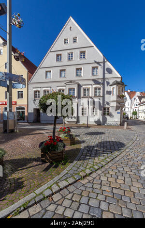 Aichach, petite ville de l'Allemagne Banque D'Images