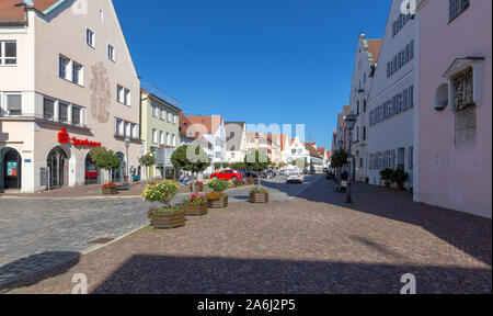 Aichach, petite ville de l'Allemagne Banque D'Images