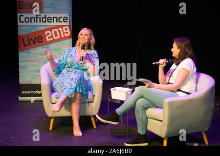 Glasgow, Royaume-Uni. 26 octobre 2019. Sur la photo : Josie Gibson, qui s'exprimait à corps vivre confiance 2019 Glasgow Prestwick dans le théâtre. Crédit : Colin D Fisher/CDFIMAGES.COM Banque D'Images