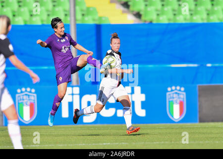 Cesena, Italie, 27 octobre 2019, alice parisi (Fiorentina) au cours de la femme vs Juventus Fiorentina Femmes - Femmes Football Supercoupe italienne - Crédit : LPS/Lisa Guglielmi/Alamy Live News Banque D'Images