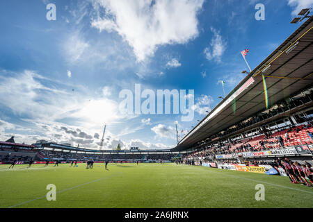 ROTTERDAM - Sparta - Utrecht , Football , Championnat , Sparte stadium het kasteel , 27-10-2019 , saison 2019/2020 Aperçu , Stade Sparta Banque D'Images