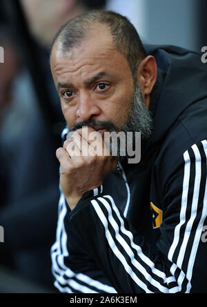 Newcastle, Royaume-Uni. 27 Oct, 2019. Nuno Espirito Santo, Wolverhampton Wanderers Fc Manager 2019 : Crédit photo Allstar Bibliothèque/Alamy Live News Crédit : Allstar Photo Library/Alamy Live News Banque D'Images