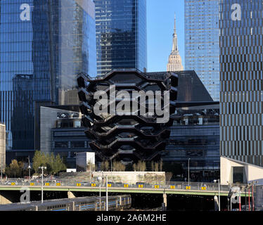 Le navire, Hudson Yards, New York City, NY Banque D'Images