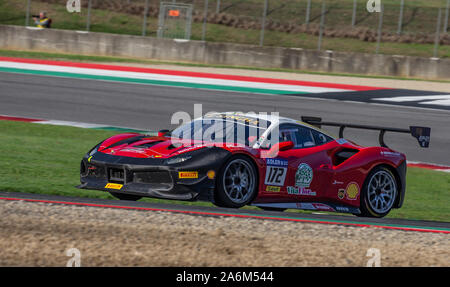 Mugello, en Italie. 27 Oct, 2019. amduring coppa shell Ferrari World Finals Défi - Mugello 2019, Ferrari Challenge Cup à Mugello, Italie, le 27 octobre 2019 - LPS/Stefano Trombetta Crédit : Stefano Trombetta/fil LPS/ZUMA/Alamy Live News Banque D'Images