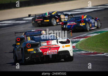 Mugello, en Italie. Oct 27, 2019 Ferrari Challenge trofeo. pirelliduring - World Finals 2019 Mugello, Ferrari Challenge Cup à Mugello, Italie, le 27 octobre 2019 - LPS/Stefano Trombetta Crédit : Stefano Trombetta/fil LPS/ZUMA/Alamy Live News Banque D'Images