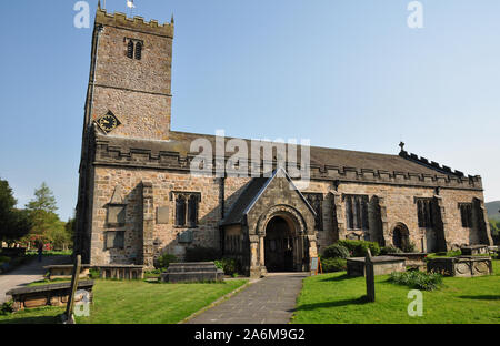 L'église St Mary, Kirkby Lonsdale, Cumbria Banque D'Images