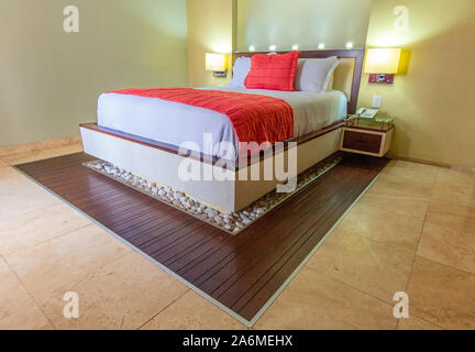 Mazatlan, Mexique-10 septembre, 2019 : Mazatlan hôtel haut prix en centre-ville historique, près des célèbres Malen et de la promenade en front de mer Banque D'Images