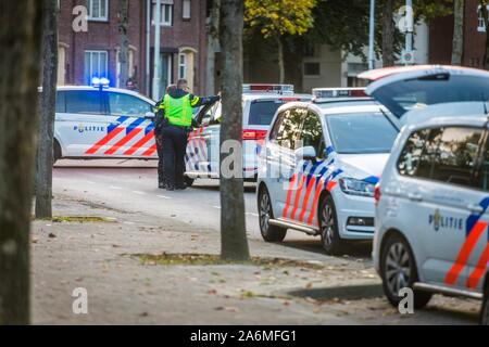 EINDHOVEN, Pays-Bas. 27 Oct, 2019. dutchnews, homme quitte gas appuyez sur Ouvrir et est blessé en police pursuit : Crédit Photos Pro/Alamy Live News Banque D'Images