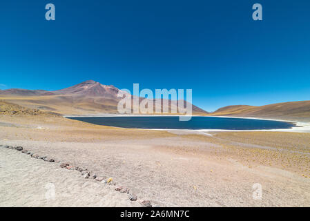 Laguna Miscanti, San Pedro de Atacama, Chili Banque D'Images