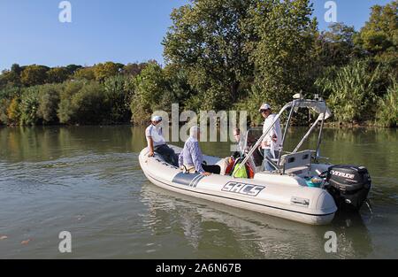 Jour TEVERE - ROMA - TIBERIS - 28/10/2019 Banque D'Images