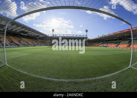 27 octobre 2019, Carrow Road, Norwich, Angleterre, Premier League, Norwich City v Manchester United : une vue générale de Carrow Road Crédit : Mark Cosgrove/News Images Banque D'Images