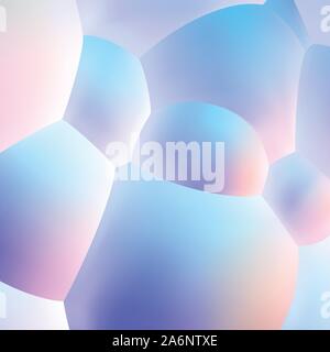 Résumé fond de Perlescent soft balles bulles Illustration de Vecteur