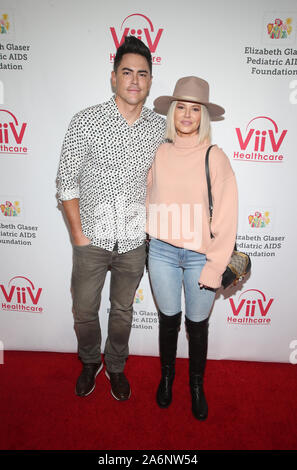 Californie, USA. 27 Oct, 2019. Tom Sandoval, Ariana, Madix à Elizabeth Glaser Pediatric AIDS Foundation's 30e l'heure des héros festival familial à Smashbox Studios à Culver City, Californie le 27 octobre 2019. Credit : MediaPunch Inc/Alamy Live News Banque D'Images