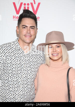 Californie, USA. 27 Oct, 2019. Tom Sandoval, Ariana, Madix à Elizabeth Glaser Pediatric AIDS Foundation's 30e l'heure des héros festival familial à Smashbox Studios à Culver City, Californie le 27 octobre 2019. Credit : MediaPunch Inc/Alamy Live News Banque D'Images