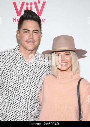27 octobre 2019, Culver City, CA, États-Unis : 27 octobre 2019 - Culver City, Californie - Ariana Madix, Tom Sandoval. La 30e édition du festival annuel A Time for Heroes Family de la Fondation Elizabeth Glaser Pediatric AIDS a eu lieu aux studios Smashbox. Crédit photo : FS/AdMedia Banque D'Images