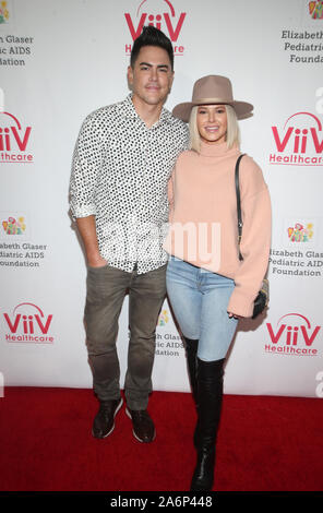 27 octobre 2019, Culver City, CA, États-Unis : 27 octobre 2019 - Culver City, Californie - Ariana Madix, Tom Sandoval. La 30e édition du festival annuel A Time for Heroes Family de la Fondation Elizabeth Glaser Pediatric AIDS a eu lieu aux studios Smashbox. Crédit photo : FS/AdMedia Banque D'Images