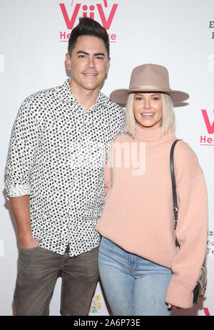 27 octobre 2019, Culver City, CA, États-Unis : 27 octobre 2019 - Culver City, Californie - Ariana Madix, Tom Sandoval. La 30e édition du festival annuel A Time for Heroes Family de la Fondation Elizabeth Glaser Pediatric AIDS a eu lieu aux studios Smashbox. Crédit photo : FS/AdMedia Banque D'Images