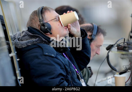 Newcastle, Royaume-Uni. 27 Oct, 2019. Alan Green, animateur et commentateur, 2019 Allstar Crédit : photo library/Alamy Live News Crédit : Allstar Photo Library/Alamy Live News Banque D'Images