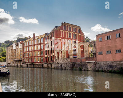 Rivière Avon, baignoire, Somerset, Royaume-Uni. Banque D'Images