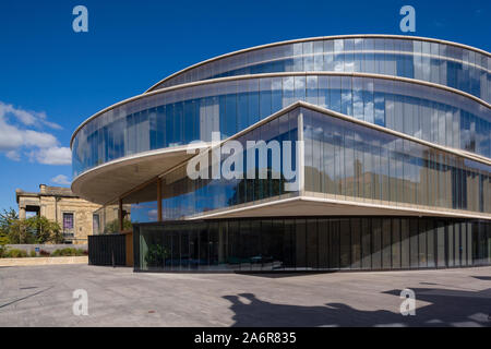 L'architecture moderne du Blavatnik School of Government à Walton Street, Oxford conçus par des architectes suisses Herzog & de Meuron Banque D'Images