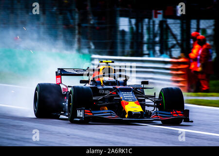 Italie/Monza - 06/09/2019 - # 23 Alexander ALBON (THAI, Red Bull Racing, RB15) au cours du PC1 avant de se qualifier pour le Grand Prix d'Italie Banque D'Images
