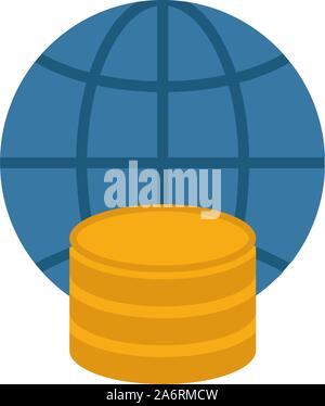 La tokenisation icon set. Quatre éléments dans diférents styles à partir d'icônes fintech collection. La tokenisation créatif rempli d'icônes de couleur, contours, et télévision Illustration de Vecteur