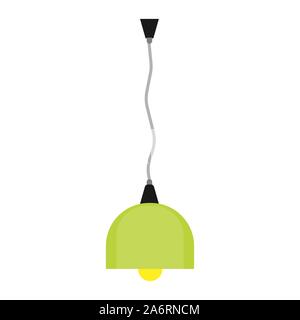 Décoration lumière lustre blanc icône vecteur isolé. Chambre luxe lampe lumineux brillant de l'intérieur de l'élément. L'irradiation de l'lantern Illustration de Vecteur