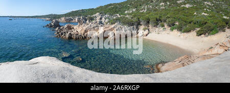 Plage de Punta Molara. San Teodoro. La Sardaigne. Italie Banque D'Images