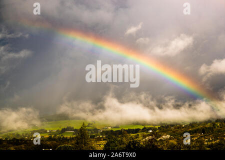 Irish Rainbow à Macroom, Irlande Banque D'Images